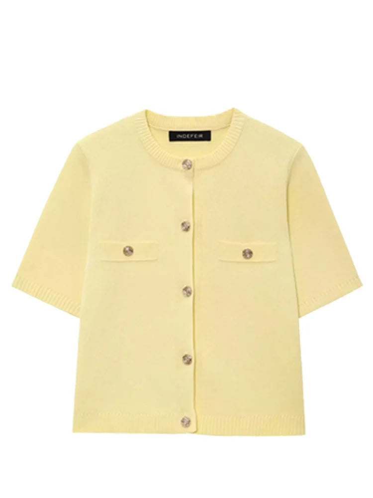 ChicKnit Button Bolero