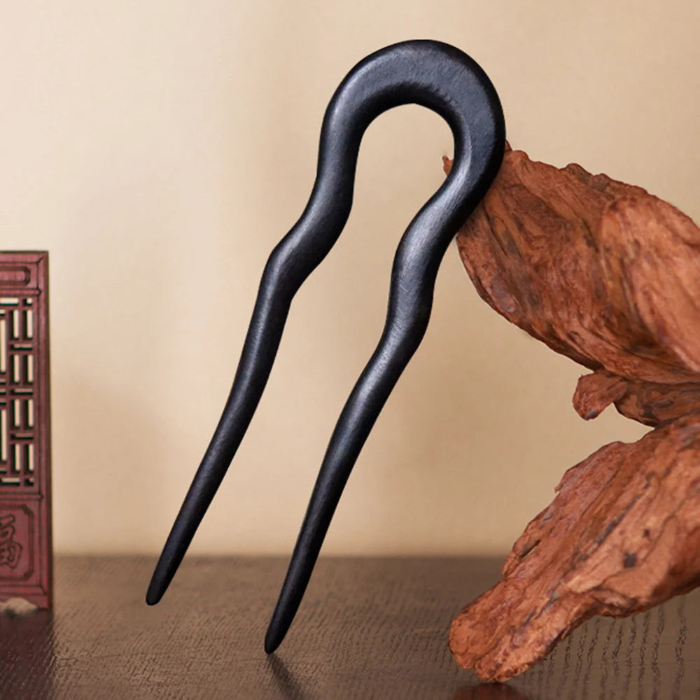 Traditional Chinese Style Hair Sticks For Women Wedding Wooden Hairpin Head Accessories Hair Chopsticks Vintage Headdress ML